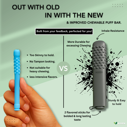 Nixen™ Chewable Puff Bar.