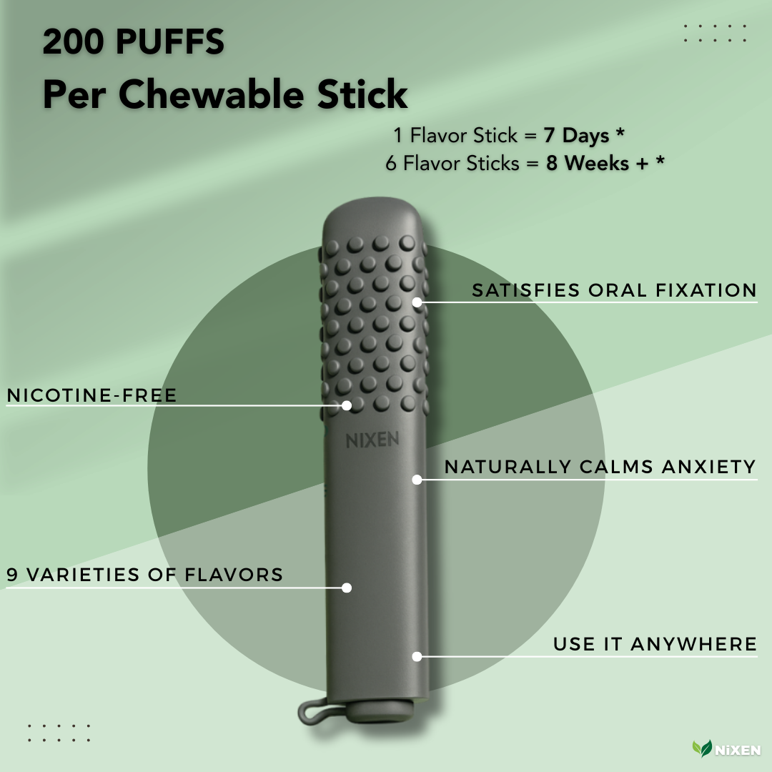 Nixen™ Chewable Puff Bar.