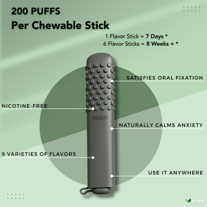 Nixen™ Chewable Puff Bar.